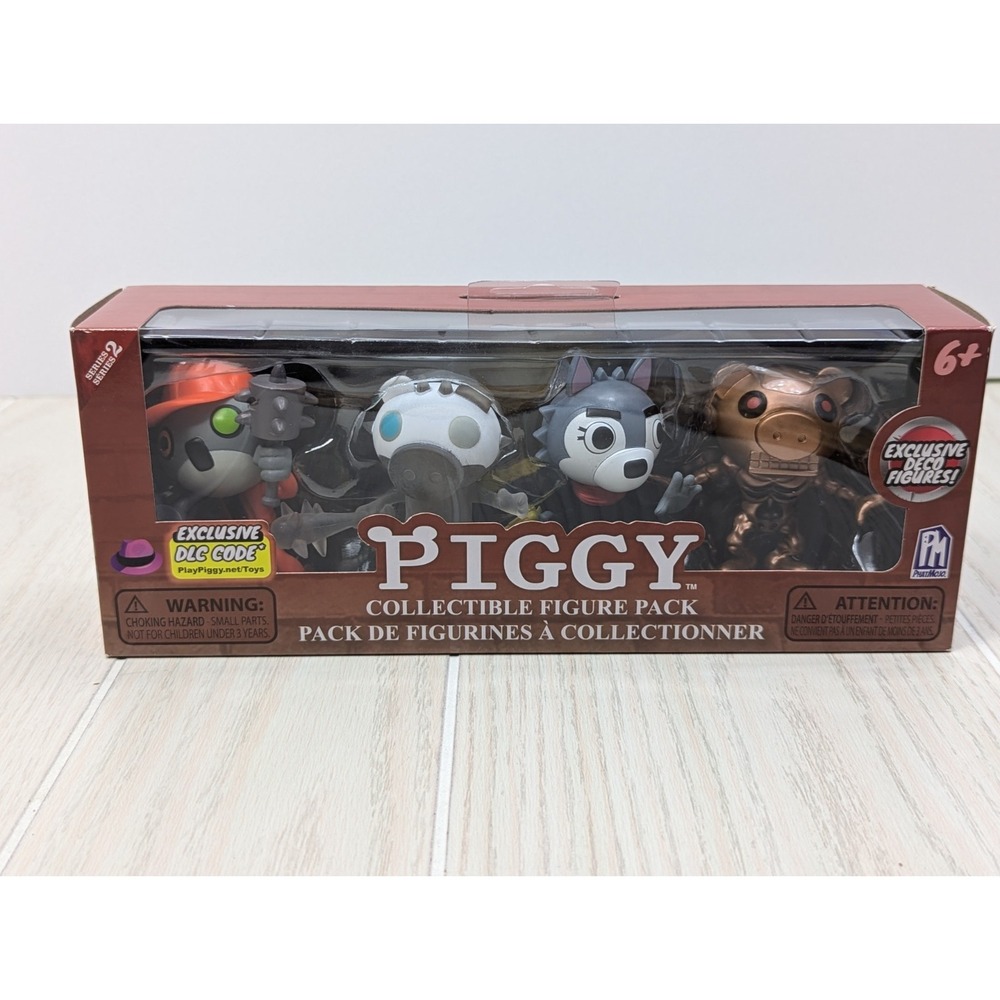 Piggy Collectible Figure Pack Frostiggy Willow‎ Kolie Skelly set